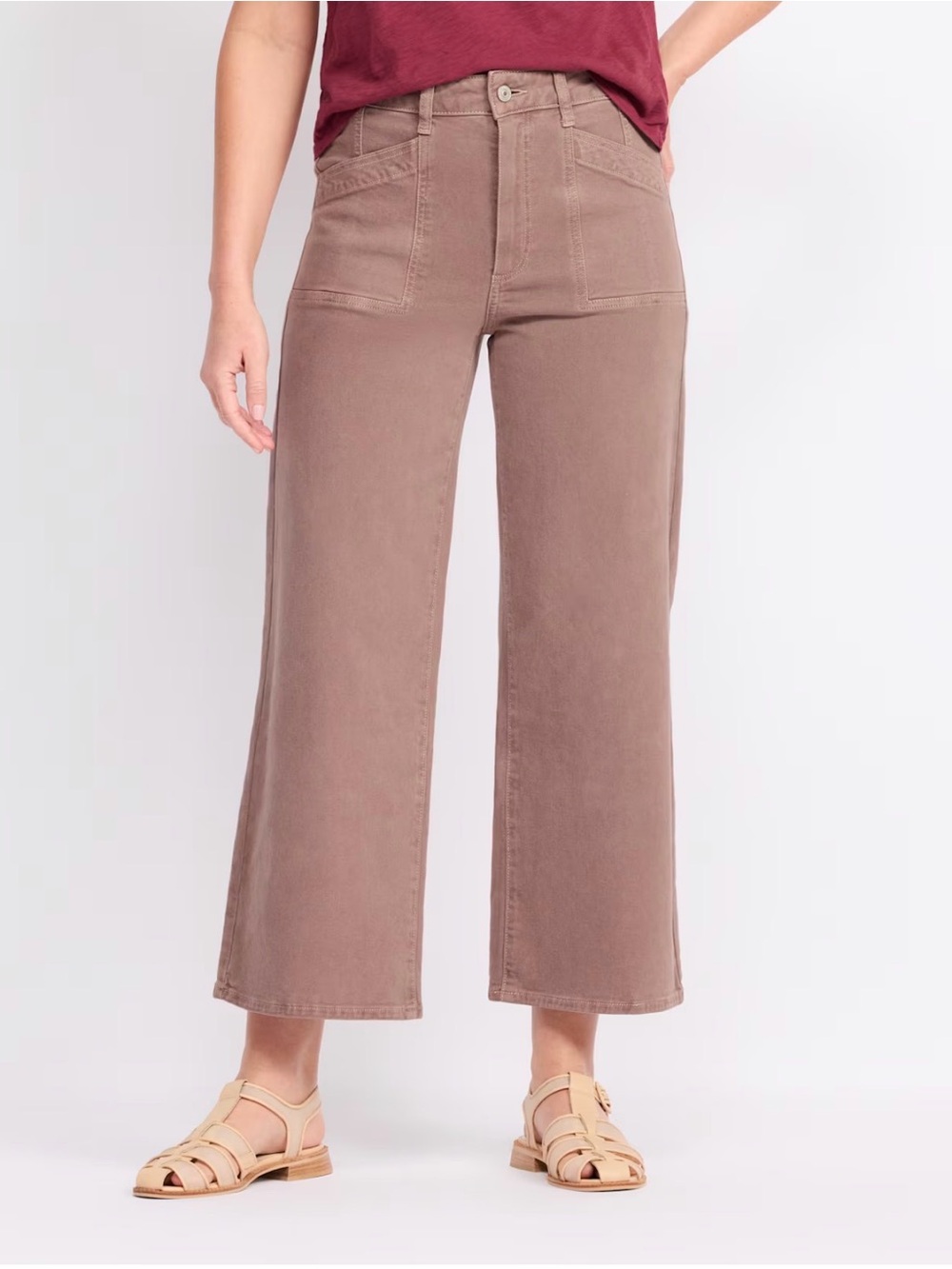 NWT PAIGE Anessa with Quincy  Pockets in Vintage Mauve Mist Size 32